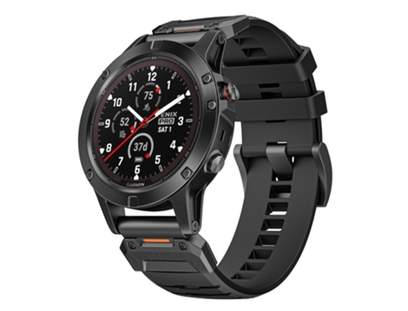 Pulseira de relógio de 26 mm para Garmin Fenix 3/5/5X/6X/7X Negro