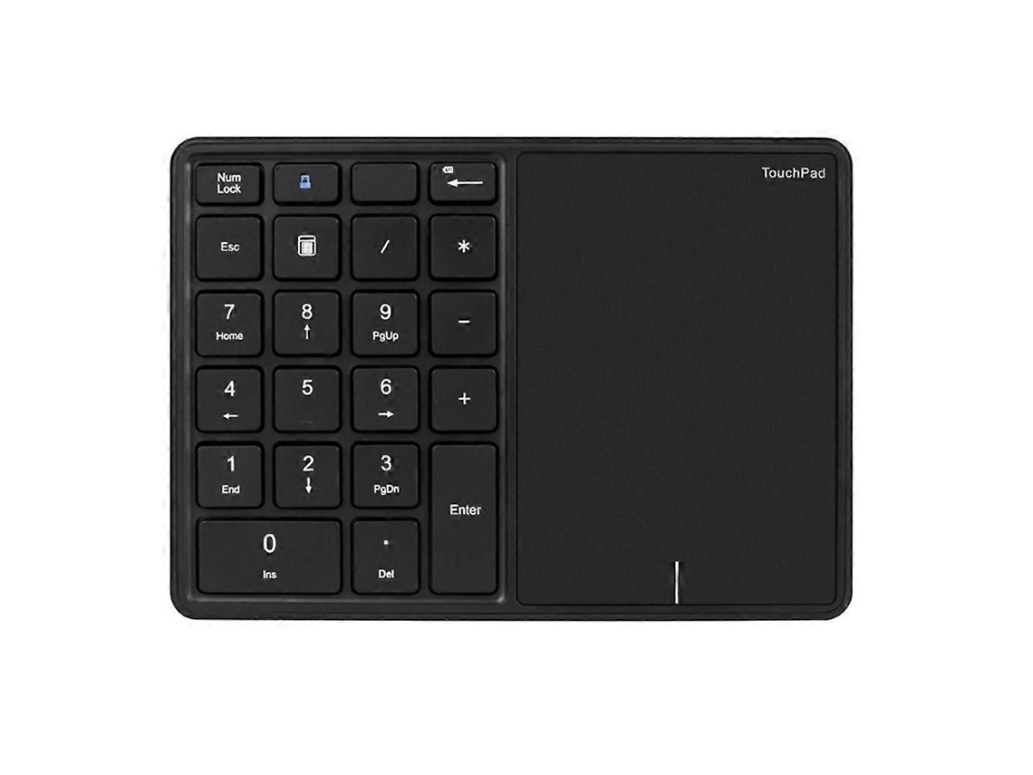 Teclado numérico con Bluetooth y botones pulsadores izquierdo y derecho Everley891