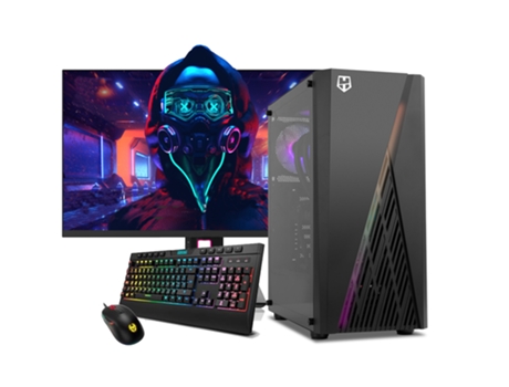 Torre NEO-PC Delta Gaming Intel I5-12400F/16GB/1TB M.2/ RX 6500 XT Monitor 27 FullHD Teclado y ratón.