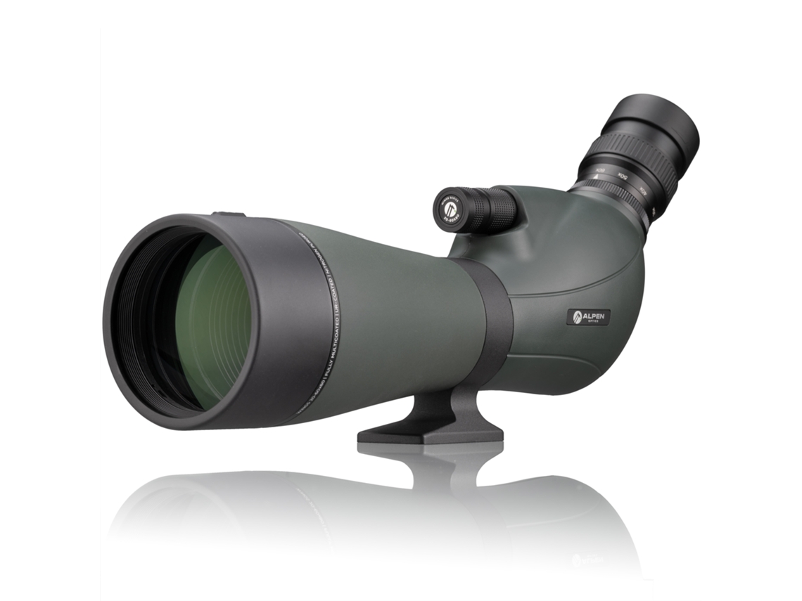 Telescopio terrestre Alpen 20 60x80 Iluminación intensa incluso al anochecer Alpen Optics