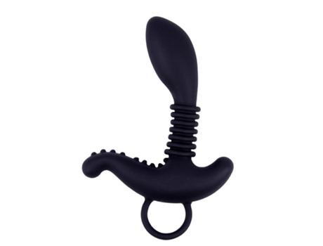 Plug Anal Booty Exciter Silicona Negro CHISA