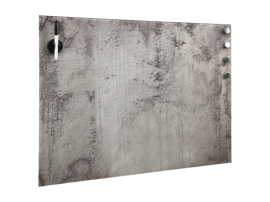 Maison Exclusive - Pizarra Magnética De Pared Vidrio 80x60 Cm