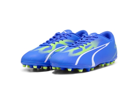 Botas de fútbol Unisex para Fútbol PUMA Ultra Play Mg Azul (45)