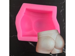 Moldes Para Cuencos O Yeso Aromático, Forma De Cadera, 2 Piezas