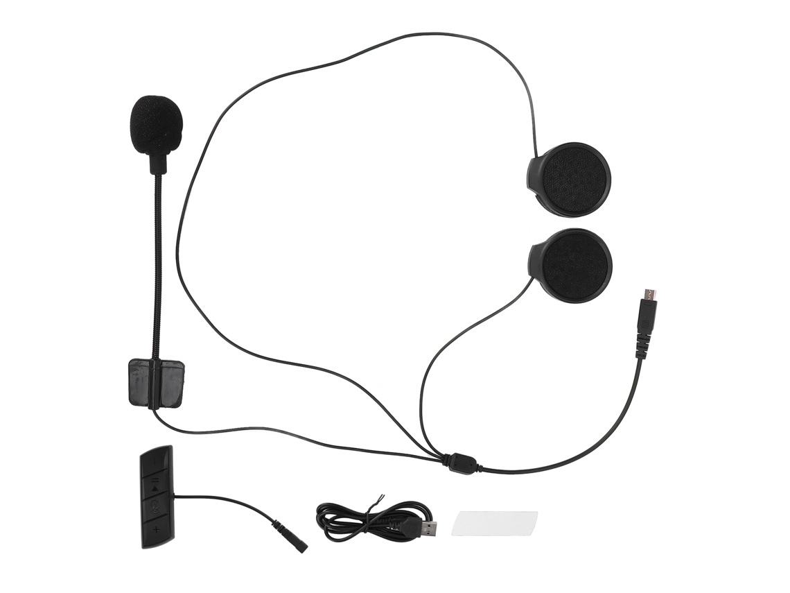 Auriculares Bluetooth 5.0 Para Casco De Motocicleta Con Respuesta Automática Y Diseño Resistente Al Agua.