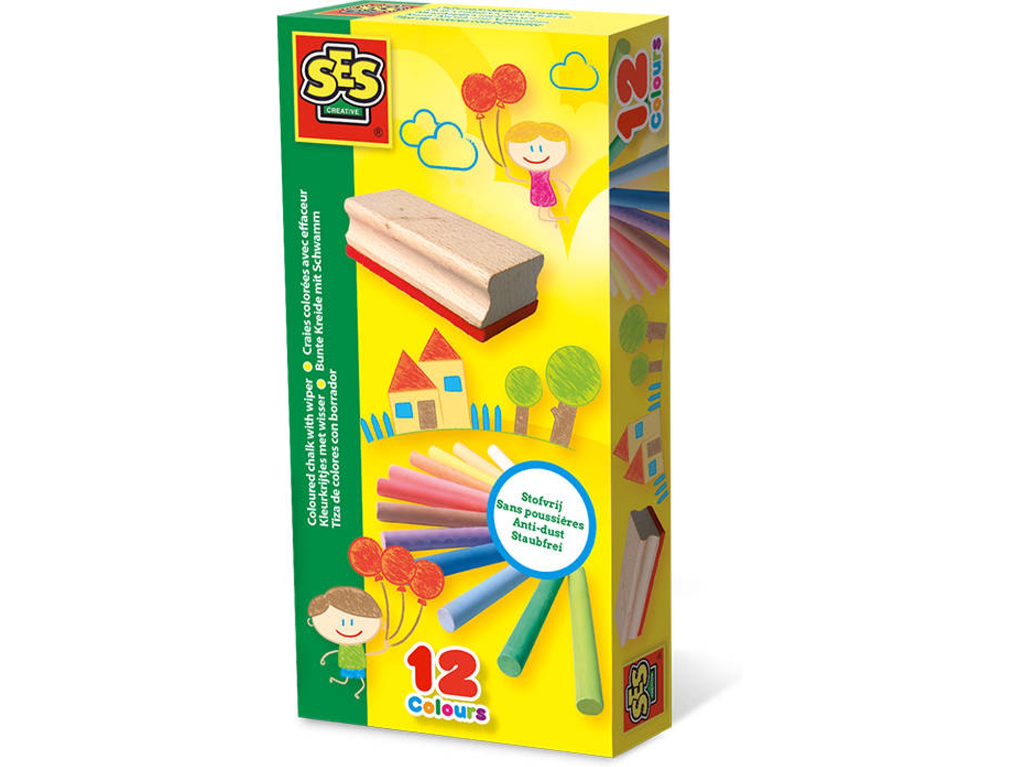 Tiza SES CREATIVE 208 (Multicolor - 12 un)