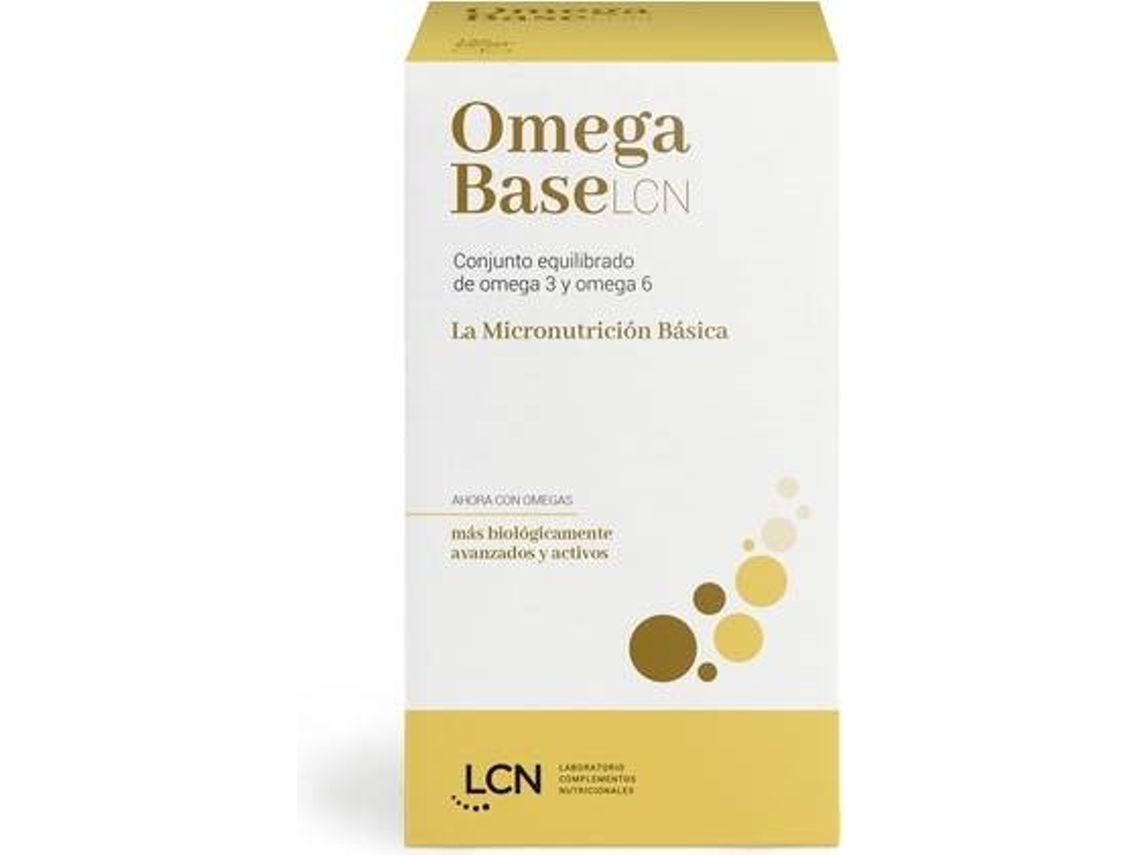 Complemento Alimentar LCN Omega Base (120 cápsulas)