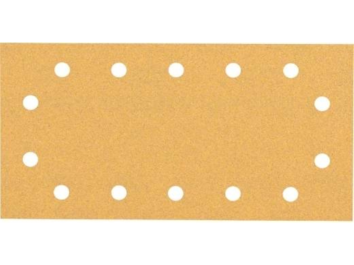 Lija BOSCH Expert C470 con 14 Orificios para Lijadoras Orbitales - 115x230 mm - G 100 - 50 Un