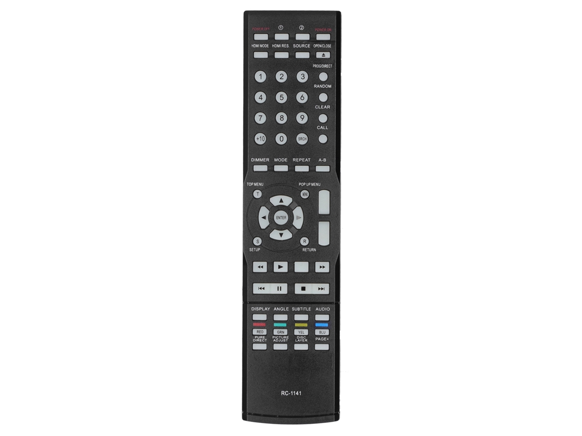 Mando A Distancia De Repuesto Rc1141 Para Reproductor De Blu-ray Dvd Denon Dbp4010ud Dbpa100
