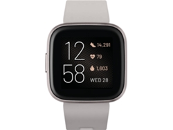 Reloj Deportivo FITBIT Versa 2 (Bluetooth - Hasta 5 días de autonomía - Gris)