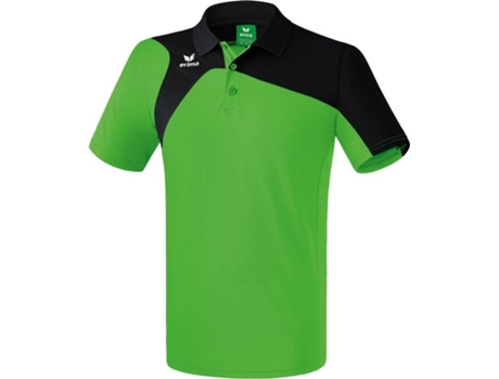 Polo para Hombre ERIMA Club enfant 1900 2.0 Negro, Verde para Fútbol (8 años)