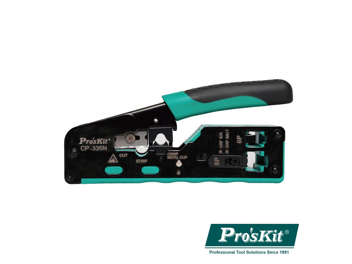 Alicates Para Engarzar Rj45/rj11/rj12 Cat5/6/7 Proskit