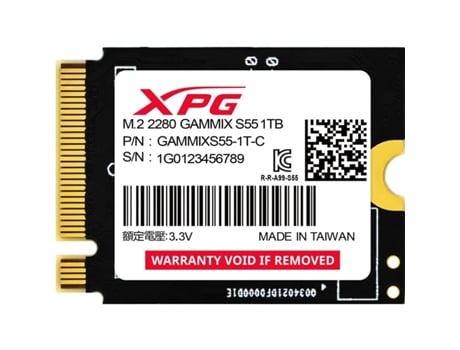 Disco Duro ADATA SGAMMIXS55-1T-C (1 TB SSD - PCIe - M.2 - PCI Express 4.0 - M.2 2230)