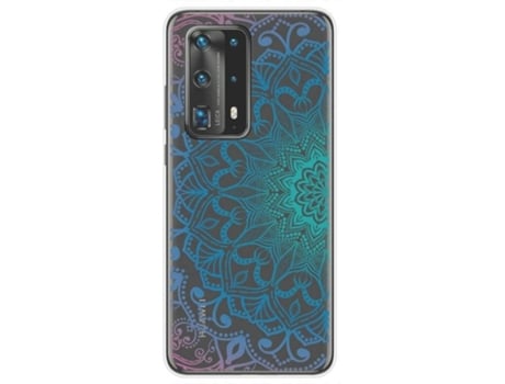 Carcasa Huawei P40 Pro TUMUNDOSMARTPHONE Dibujos Transparente Multicolor