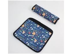 2 Cojines De Cinturón De Seguridad Infantil 22x8cm Con Foca, Para Carro/bicicleta, Cinturón De Protección