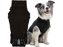 Ropa De Recuperación Para Perros Eifson Sistema De Cierre Transpirable Talla Xs (negro)