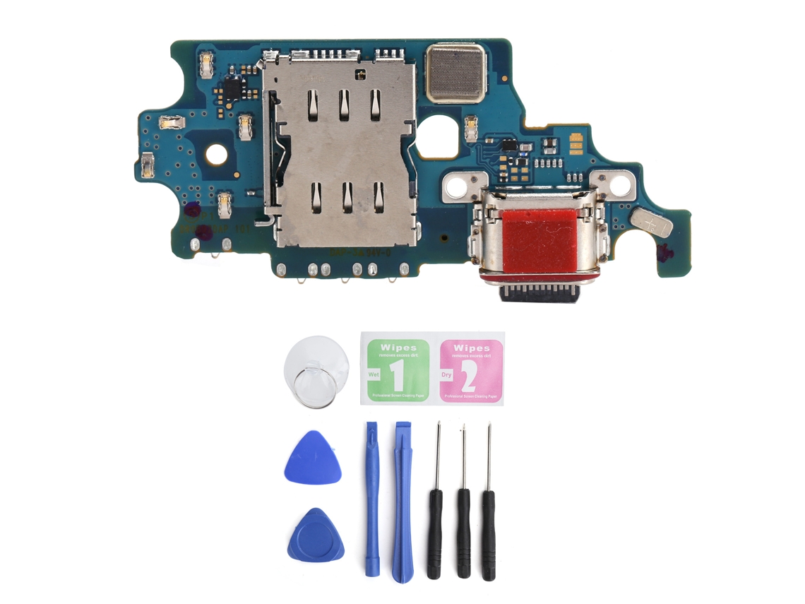 Cable flexible del puerto de carga, conector de carga compatible con Samsung S21+ Plus 5G G996u G9960 G996d y otros modelos EOOCOO.