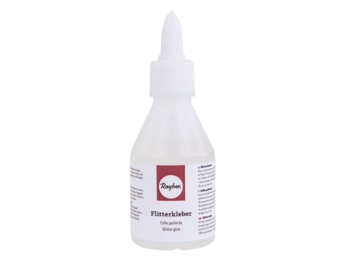 Rayher pegamento con purpurina botella 100 g