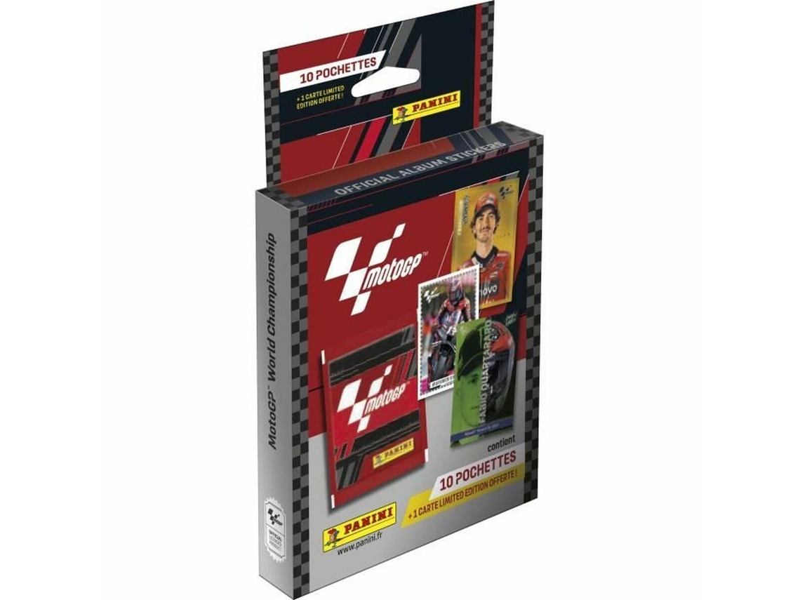 Pack de cromos PANINI Moto GP 2023 10 Sobres