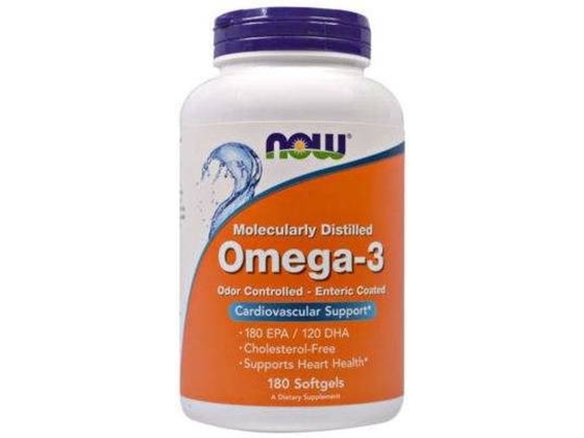 Té NOW Omega- Oc (180 pérolas)