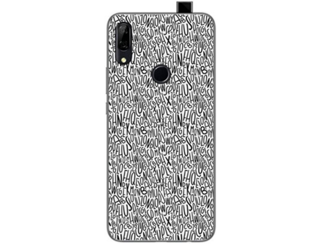 Carcasa Huawei P Smart Z TUMUNDOSMARTPHONE Letras Multicolor