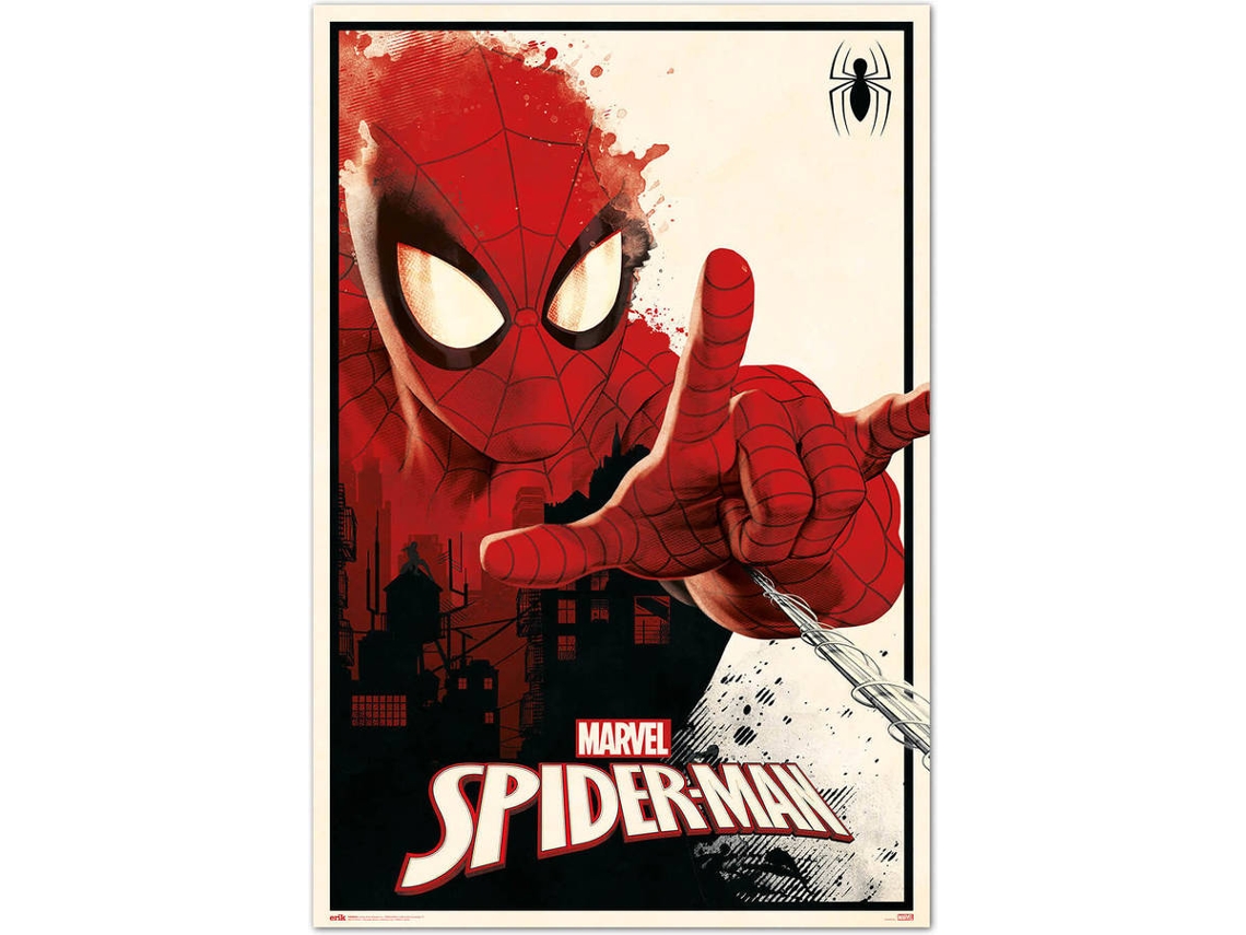 Poster Spider-Man Lanza-Telarañas Marvel Comics