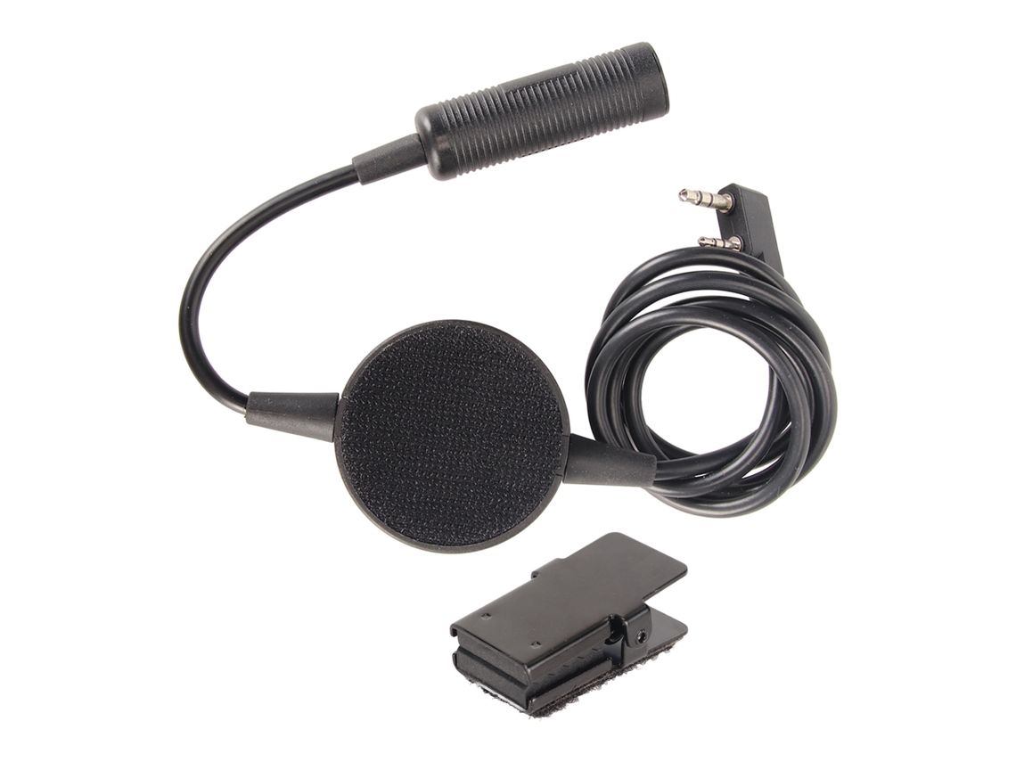 Adaptador Ptt Plug And Play Resistente Al Agua Para Radios Walkie-talkie Baofeng, Kenwood, Hyt Y Wouxun.