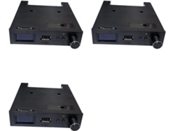 3 Emuladores De Unidad De Disquete Sfrm44-u100lqd-435 Con Pantalla Oled Y Codificador Rotatorio
