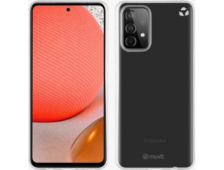 Funda Samsung Galaxy A52 5G MUVIT Transparente