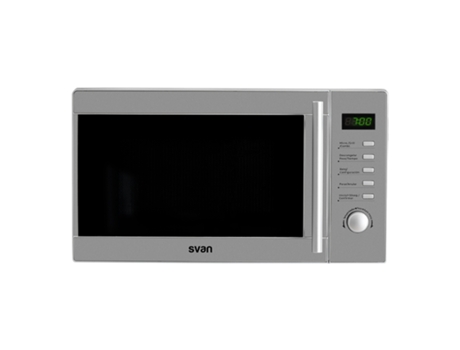 Microondas SVAN Smw2700Dgx 20L 700W C/Grill Inox Digital