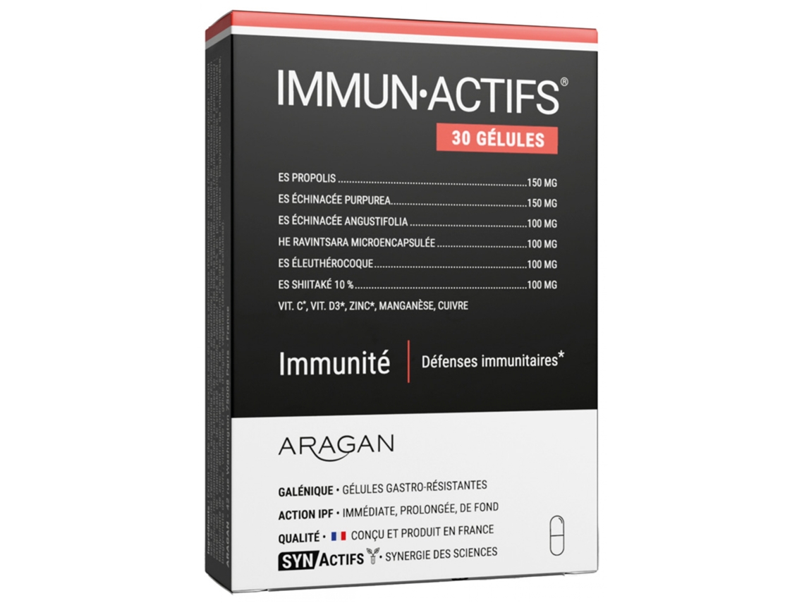 Immunactifs 30 Cápsulas ARAGAN