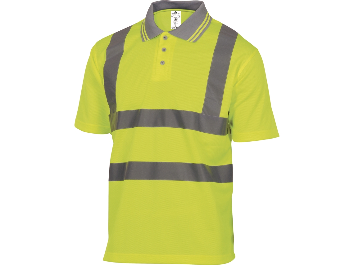 Polo de Poliéster de Alta Visibilidad DELTAPLUS