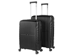 Estuche rígido negro Pp JASLEN Crawley (48,5 x 74,5 x 28,5 cm)