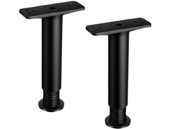 Patas De Cama Ajustables 13-22 Cm En Acero Resistente, Soporte Central Para Marcos Cama Y Muebles