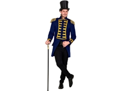 Disfraz de Hombre WIDMANN Abrigo azul desfile Frac (Tam.: S)