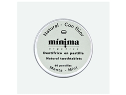 Pasta dental de menta con flúor (60 unidades, mínimo orgánico)