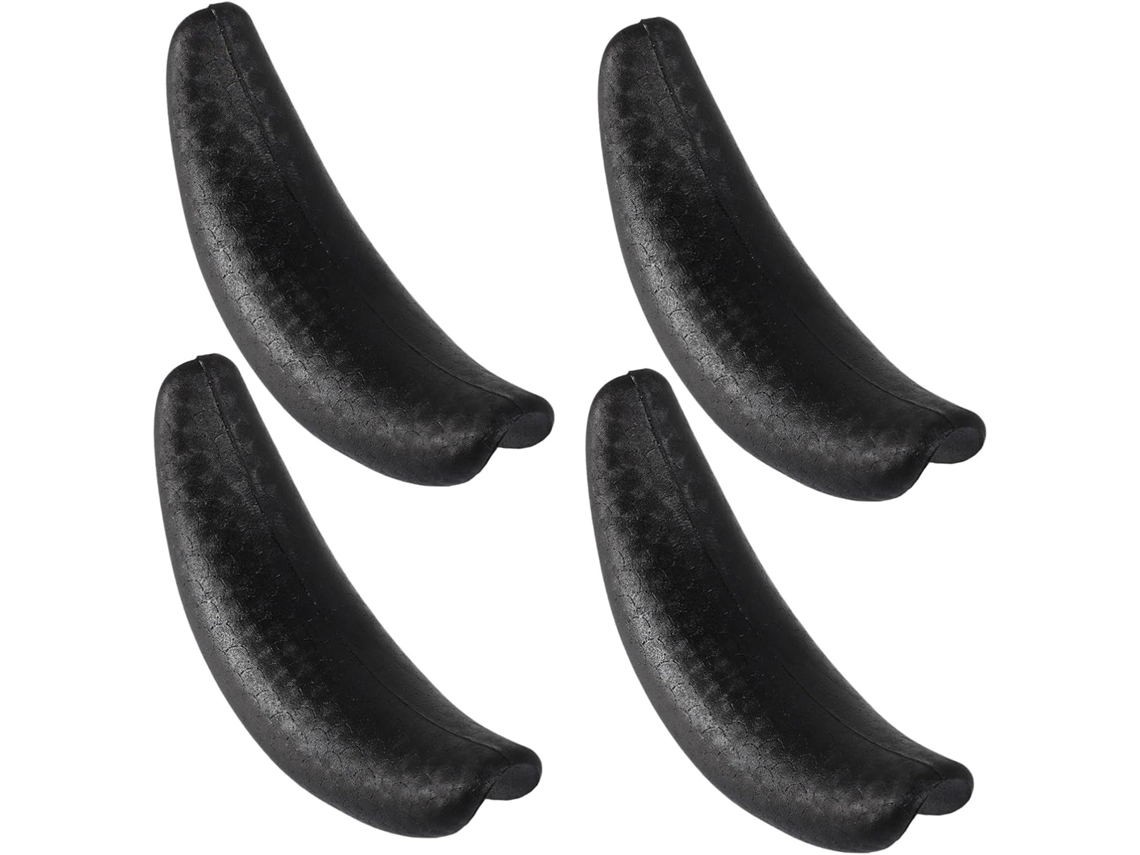 Juego de 4 cojines cervicales ergonómicos de goma, ideales para peluquerías, antideslizantes y compatibles con Gokoco