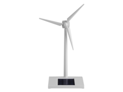 Mini Molino De Viento Solar De Juguete Para Educación, Ciencia Y Decoración Del Hogar Para Niños.