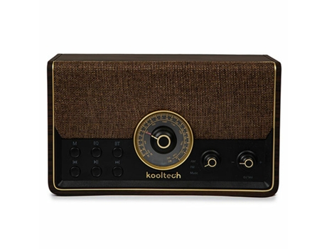 Radio Portátil Bluetooth Kooltech Vintage