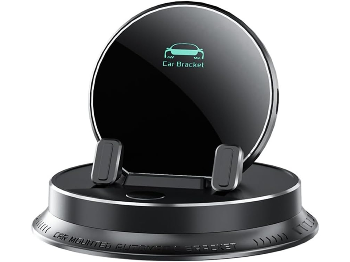 Soporte Para Teléfono De Coche Para Salpicadero, De Silicona Giratorio 360°, De Mano.