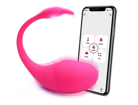 Vibrador con Control remoto, aplicación con carga USB, vibradores femeninos, juguete sexual para clítoris rosa silencioso y fuerte, BISBISOUS