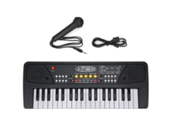 Piano Infantil Piano Eletrônico 37 Teclas Teclado Multifuncional Suprimentos para Instrumentos Musicais para Crianças GERTIZ