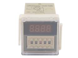 Relé De Tiempo Retardo Dh48s-2z Lcd 8 Pines 0.01s-9999h 12vac/dc Digital Doble