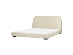 Cama con Somier Roisel BELIANI Beige (181x226x101)