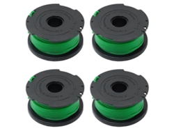 4 Carretes Para Cortacésped Black Decker Gh3000 Gh3000r Lst540 Lst540b, Pieza Sf-080-bkp