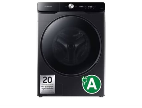 Samsung – Lavadora Samsung 20Kg / 1.000 rpm AI EcoBubble? Clase A Negro WF20DG8650BVU3.
