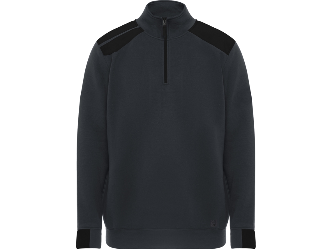 Chaqueta de Servicios para Unisex ROLY Cremallera Combinada Gris (Talla: XL)