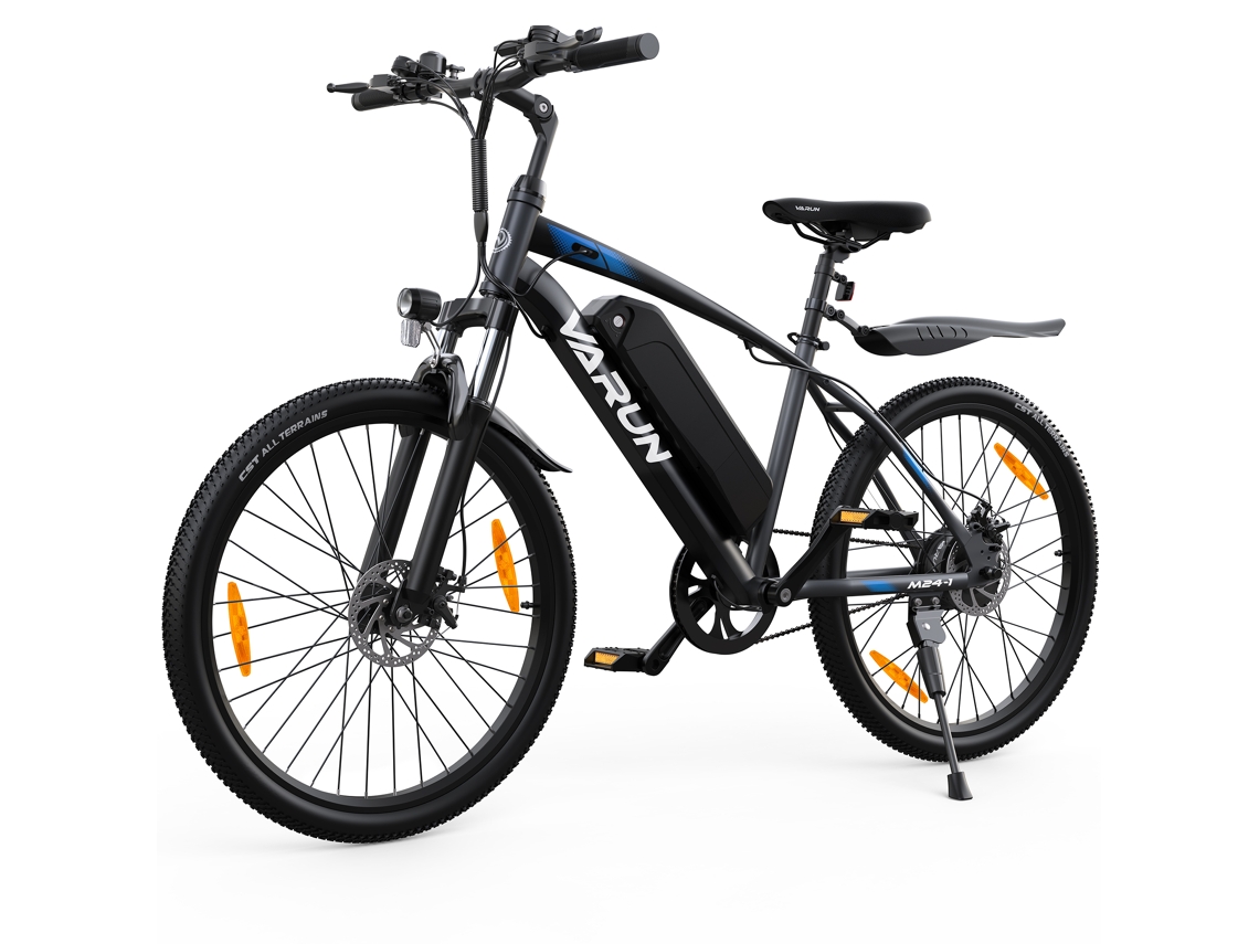 Bicicleta De Montaña Eléctrica Varun M24-1 Con Batería De 36 V Y 7,8 Ah, Shimano De 7 Velocidades