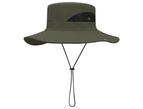 Sombrero UV JEIIBRZUI De Pescador Para Sombreros Militar Ala Ancha Protección Cubo Plegable La Amarillo