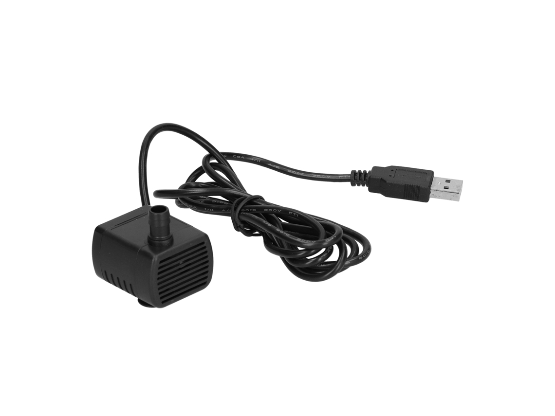 Bomba Submersível Mini Sem Escova Usb 12v 200l/h 150cm Com Ventosa